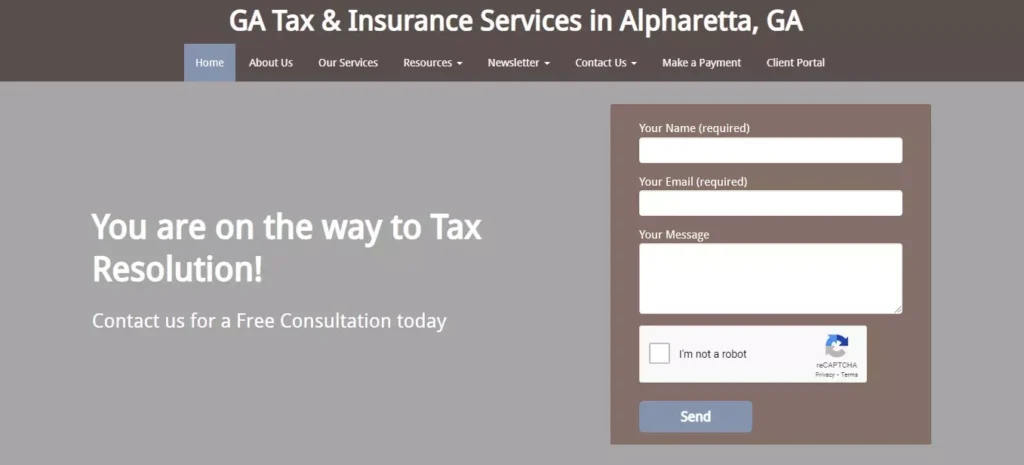 GA Tax & Accounting Services Image