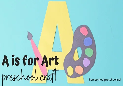 A is for Art Preschool image
