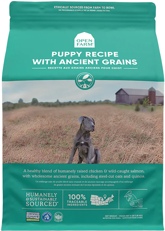 Ancient Grains High-Protein Puppy Food (Open Farm) Image