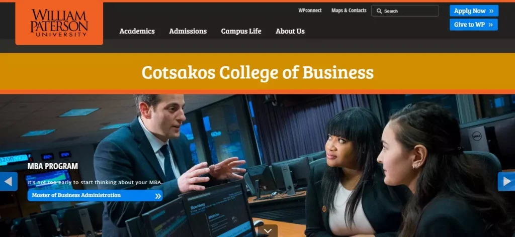 Cotsakos College of Business Image