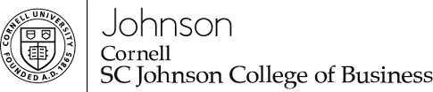 Samuel Curtis Johnson Graduate School of Management Logo Image