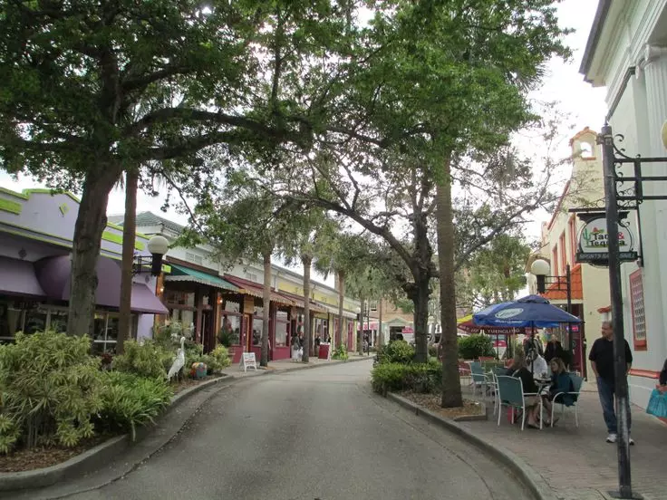 Cocoa Beach’s historic downtown area Image