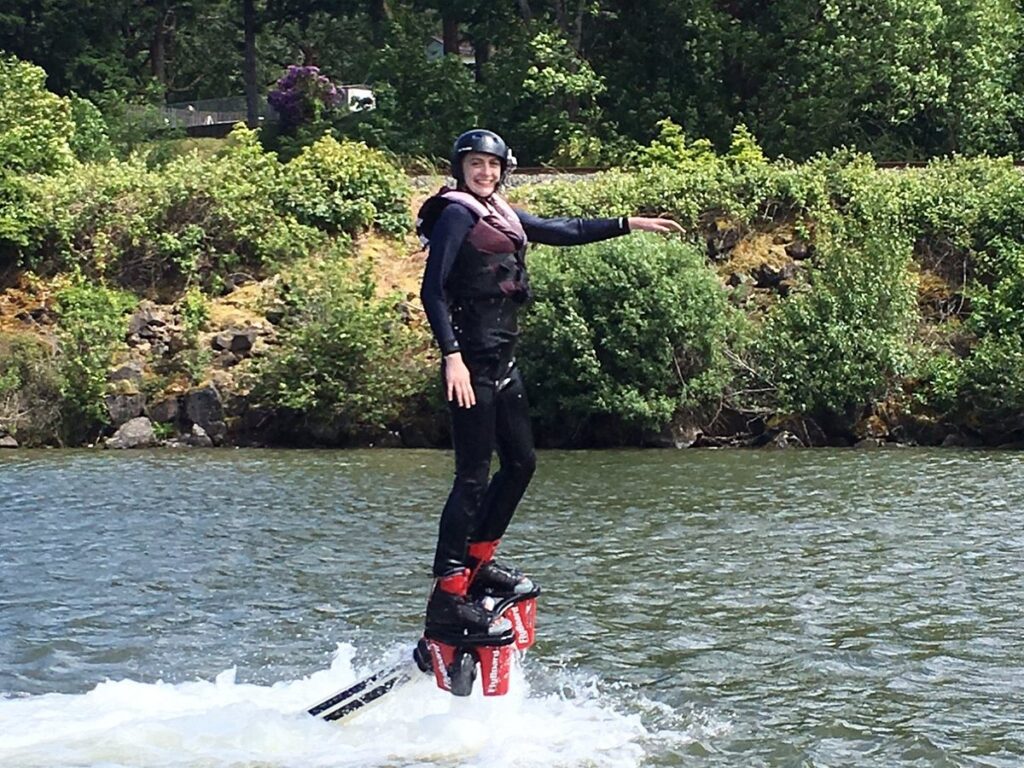 Flyboarding In Mount Hood