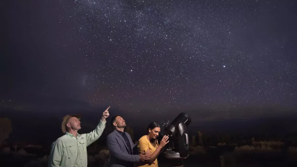 Stargazing in mount rainier Image