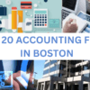 Top Accounting firms in Boston