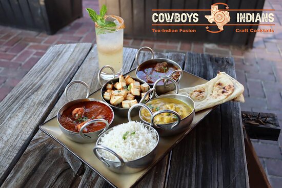 Cowboys & Indians Indian-Tex Fusion & Cocktails Image