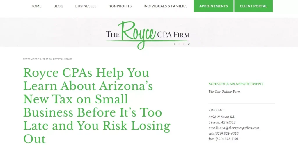 The Royce CPA Firm Image