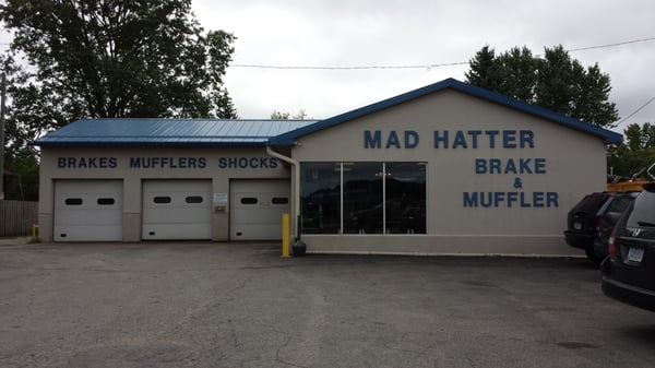 Mad hatters Auto parts store Image