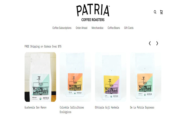 Patria Coffee roasters