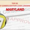DEBT CONSOLIDATION LOAN LENDERS IN MARYLAND