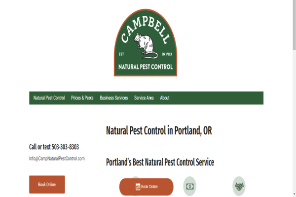 Campbell natural pest control