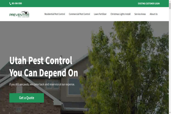 Preventive pest control