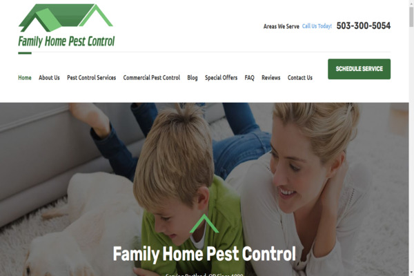 Family home pest control