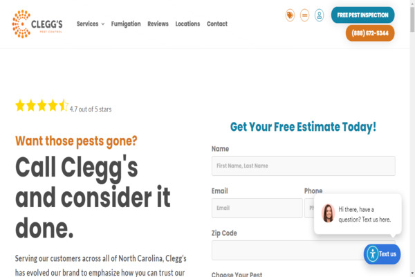 Clegg's Pest Control