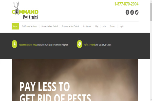 Command pest control