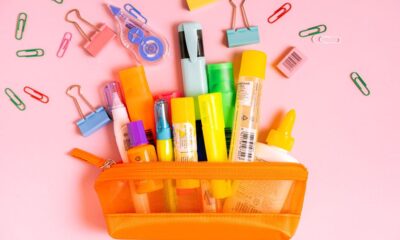 Colorful school supplies and backpack representing the best back to school deals for Americans