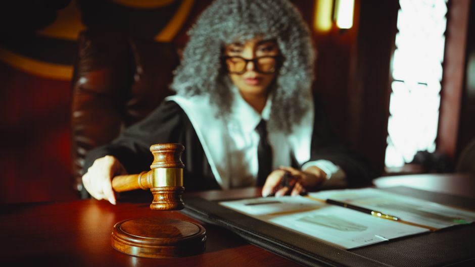 Gavel and scales of justice representing DUI lawyers in Nevada