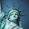 Immigration lawyer consulting with a client in a New York City office
